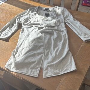 Forever 21 Gray Cardigan